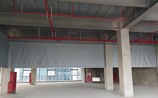 肃南防火布挡烟垂壁