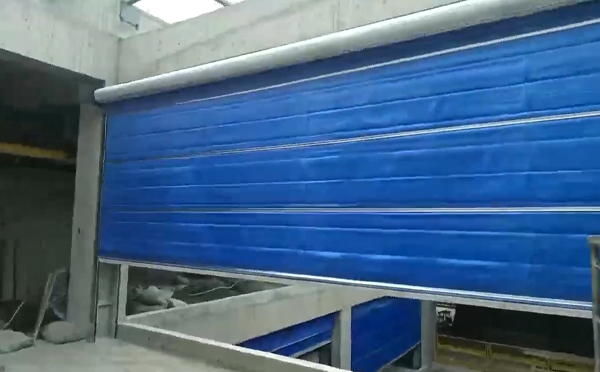 大型物流园区完成肃南防火门整体安装工程